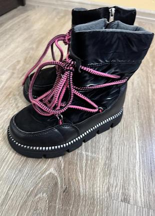 Сапожки зимові для дівчинки