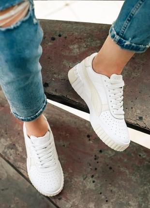 Puma cali wn's white rosewater🆕шикарные кроссовки пума🆕 купить наложенный платёж