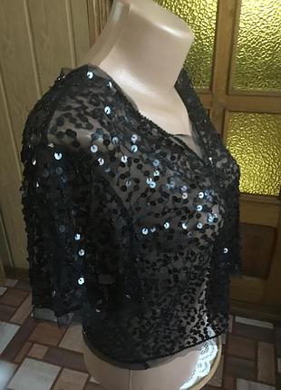 Болеро с пайетками 2