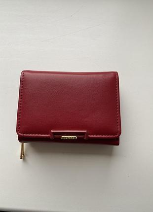 Гаманець червоний, бордо від lorenz