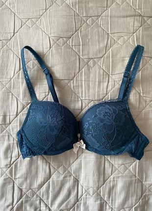 Бирюзовый брендовый бюстгальтер