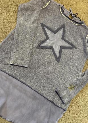 Свитер с шелком италия