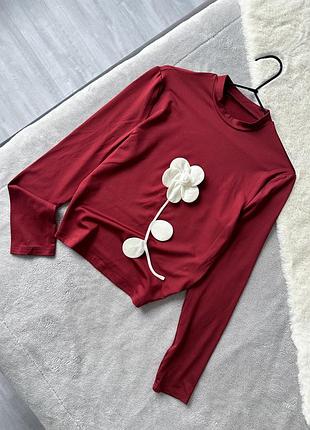 Лонг с цветком