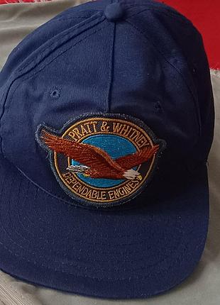 Винтажная американская бейсболка pratt &amp; whitney, редкая модель,a.j.m.