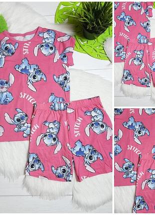 Комплект шорты футболка стёжка на девушку 13-14роков