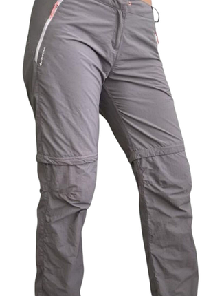 Жіночі штани-трансформери quechua forclaz 100 2в1 трекінгові спортивні