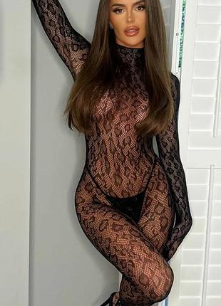 Бодистокинг сексуальный боди бодистокинг "играющая кошка"