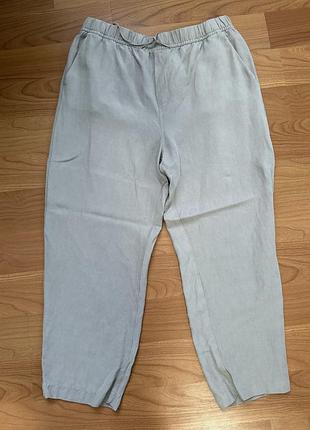 Штани віскоза льон