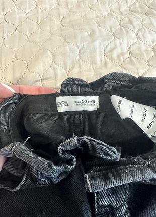 Джинси для дівчинки zara 2-3 роки 98ріст