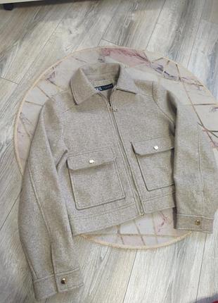 Женское пальто бомбер zara, размер s