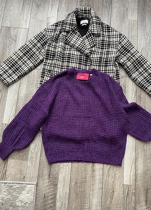 Теплий в’язаний светр