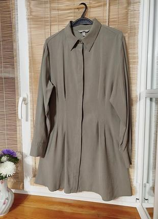 Осеннее платье рубашка h&amp;m
