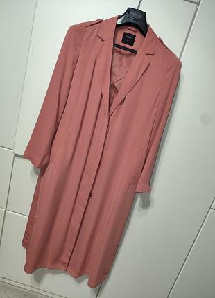 Женский кардеган пудрового цвета