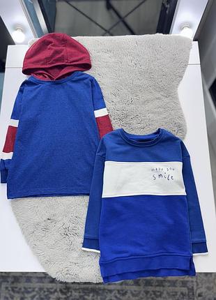 Набір комплект худі кофта next світшот для хлопчика 3-4 роки
