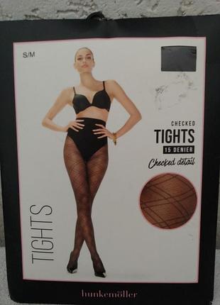 S/m колготы колготки 15den. с легким рисунком ханкемоллер новые