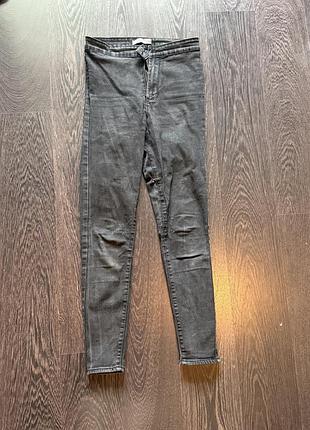 Чорні джинси скіни primark, розмір 38