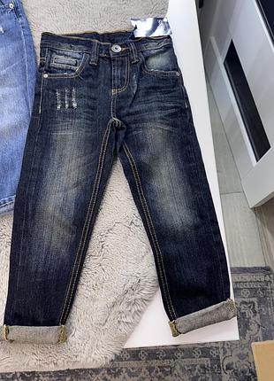 Джинси джинсові штани для хлопчика 3-4 роки