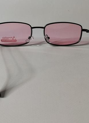 Прямоугольные очки pink photo shoot glasses
