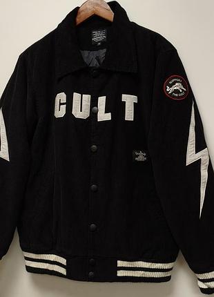 Японская велюровая куртка бомбер джинсовка neighborhood varsity jacket made tokyo japan