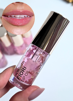 Прозрачное масло для губ swederm fiori lip oil без коробки 3.5 мл