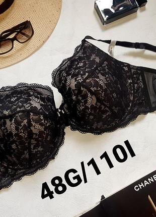 Роскошный уплотненный бюстгальтер для большой груди уникального размера 48g/110i