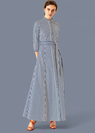 Розкішна нова  смугаста максі сукня на високій зріст