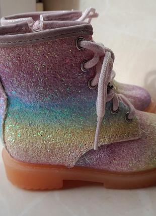 Черевики осінні для дівчинки, розмір 22, фірми primark