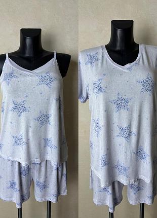 Піжама з майкою і футболкою