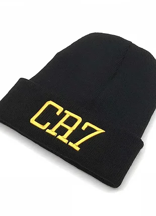 Мужская / женская / унисекс зимняя шапка cr7