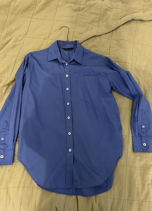 Рубашка синя