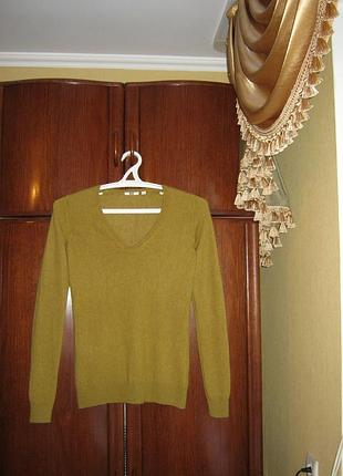 Пуловер uniglo, 100% натуральный кашемир, размер s или 8/36