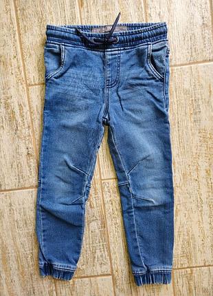 Джинсы с манжетами