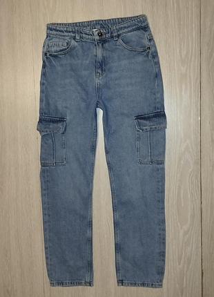 Джинсы-карго свободного кроя marks &amp; spencer на 12-13 лет