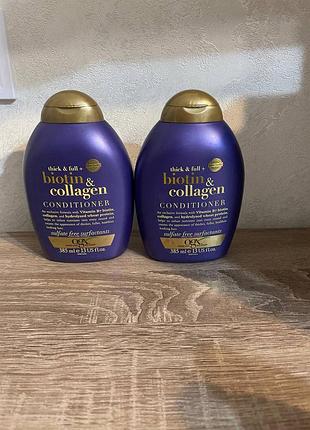 Кондиціонер для волосся ogx biotin,colagen