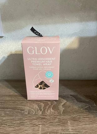 Полотенце тюрбан леопард glow