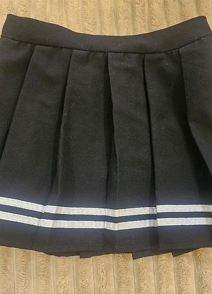Юбка с белой полоской 44-46 р стан красивого