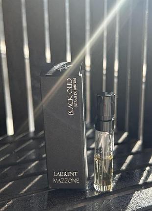 Пробник экстракт парфюма laurent mazzone parfums black oud 1ml