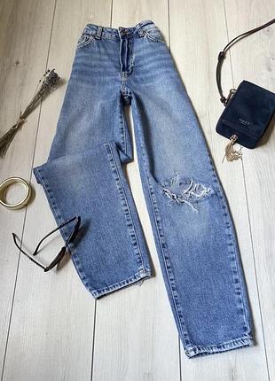 Джинси жіночі з високою посадкою tori new look