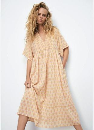 Сукня міді zara