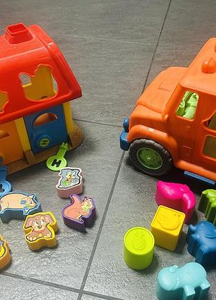 Сортер  авто або будиночок