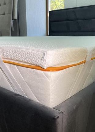 Ортопедический матрас топпер "premium" - это комфортный и здоровый сон. топпер оказывает отличную поддержку для вашей спины и устраняет точечные давления.