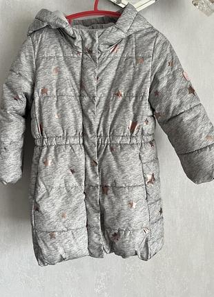 Красивая курточка для девочки 3 года холодная осень/теплая зима