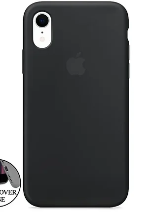 Чехол full silicone case для iphone xr black (силиконовый чехол силикон кейс на айфон хр 10р)