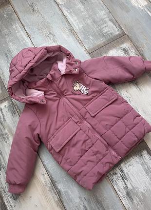 Куртка для дівчинки sinsay 92 розмір