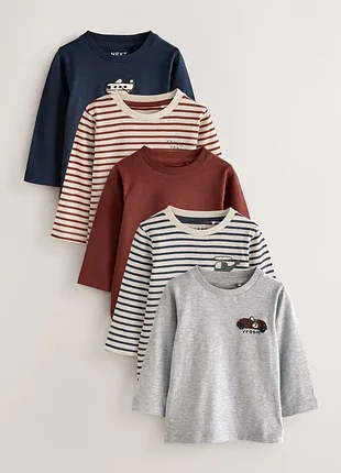 Комплект трикотажних регланів на хлопчика від next