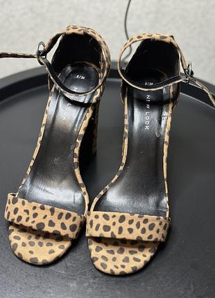 Боссоніжки на товстому каблуку