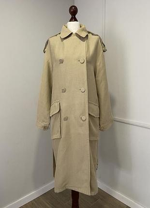 Пальто натуральне кежуал бренд