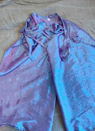 Шелковые брюки трансформеры