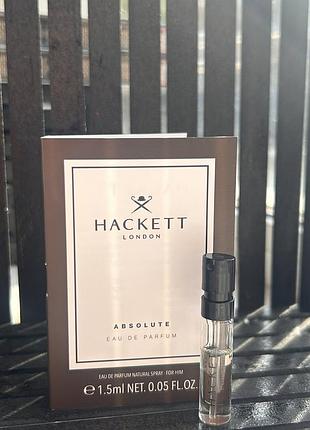 Пробник парфюмированная вода hackett london absolute 1,5ml