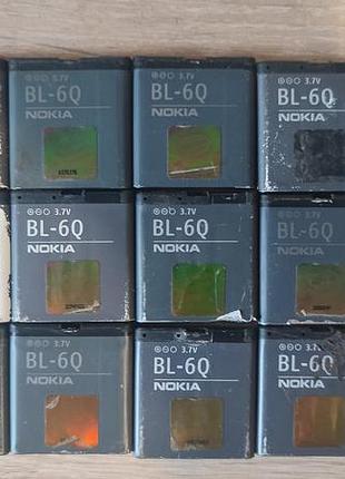 Аккумуляторная батарея nokia bl-6q